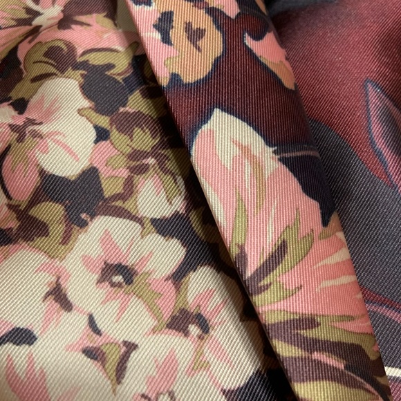 KAY UNGER Whitney Tea Length Floral Pocket Dress (size 6) - Picture 5 of 6